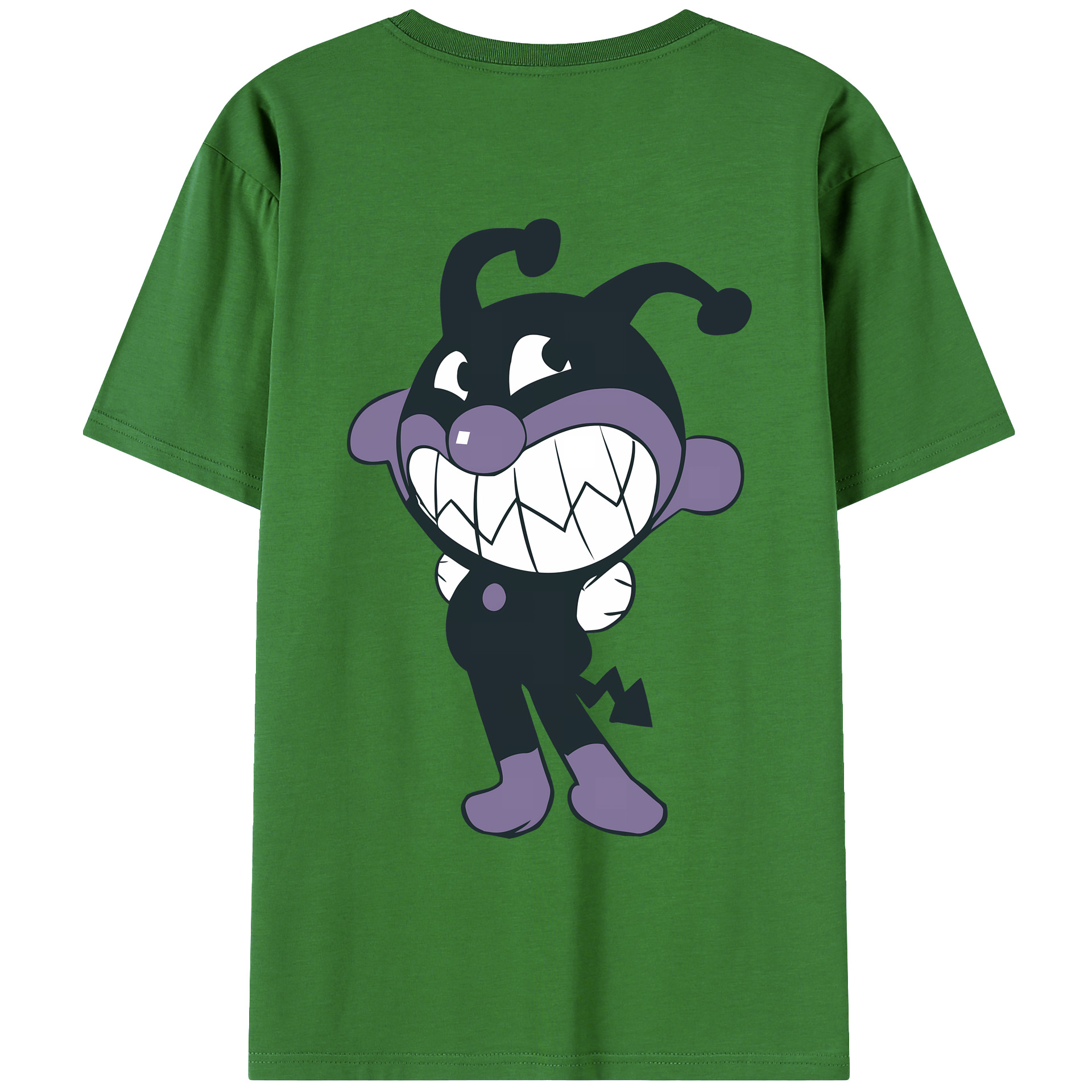 （画像用） アンパンマン Anpanman レディース半袖Tシャツ(バックプリント)